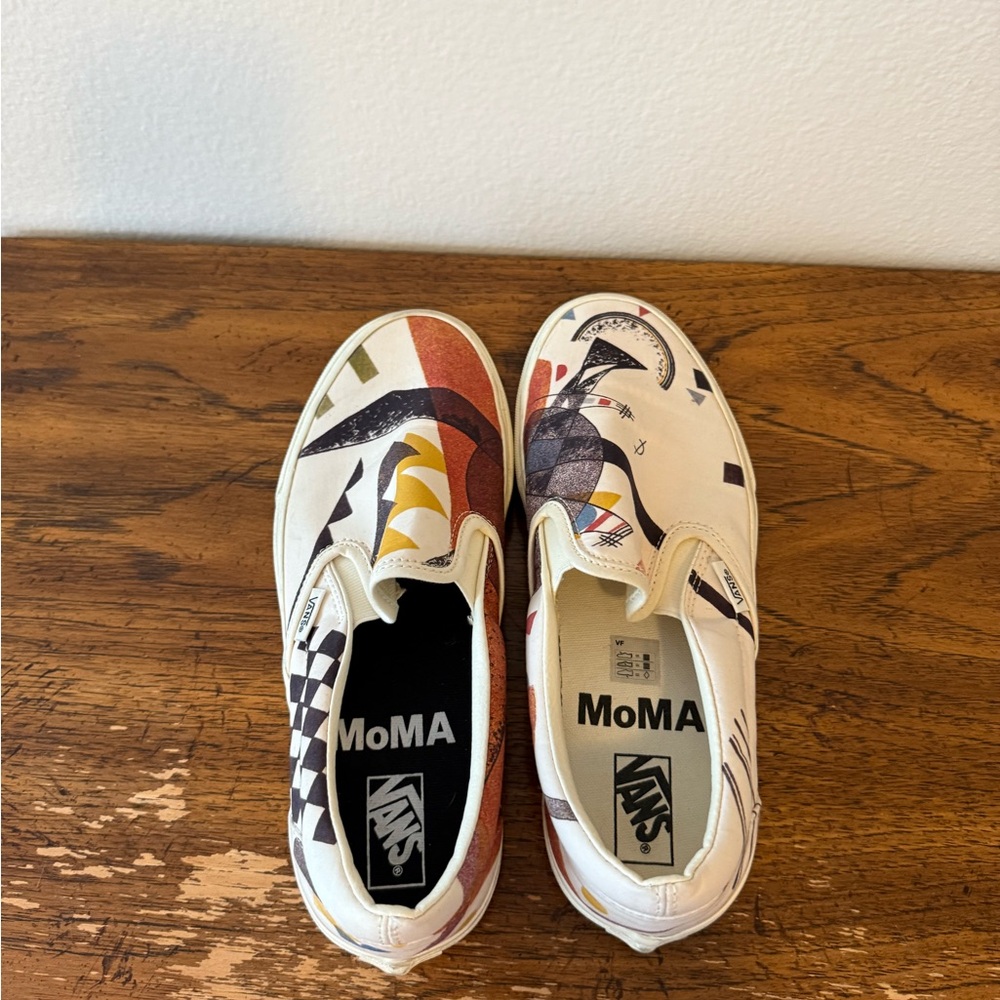 Vans MoMA Artistic Slip-On Shoes